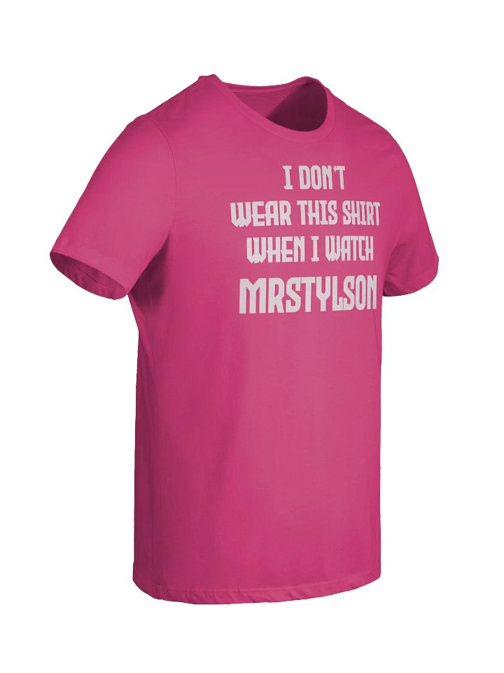 I Don't Wear This Women's T-Shirt (White Text) product image (50)