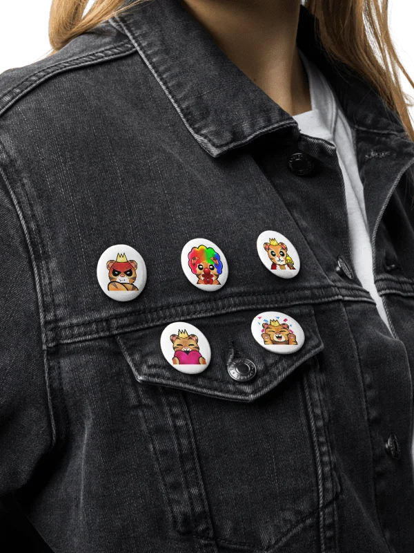 TheMafiaQueen Royal Pin Button Set product image (15)