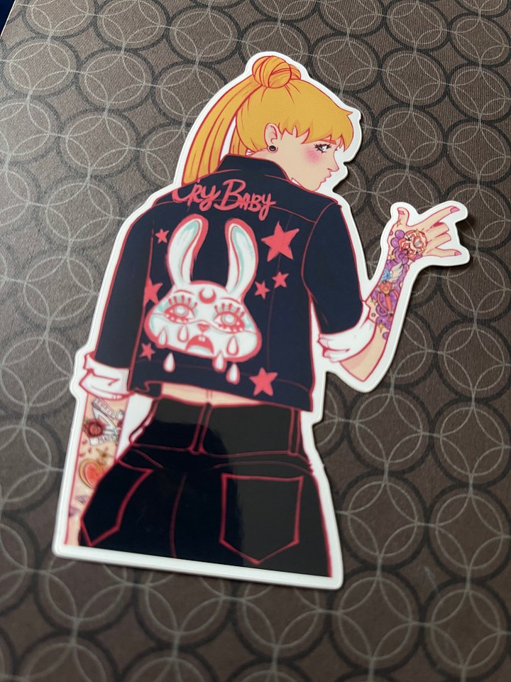 Crybaby Vinyl Sticker product image (1)