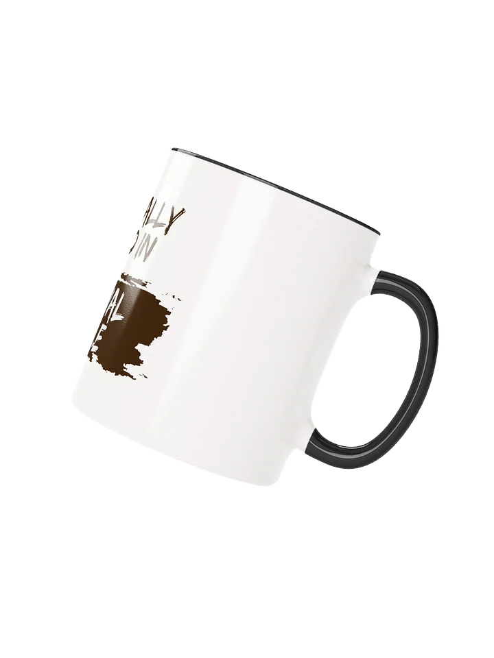 Emotionally Invested in Fictional People - Black & White Glossy Mug product image (2)