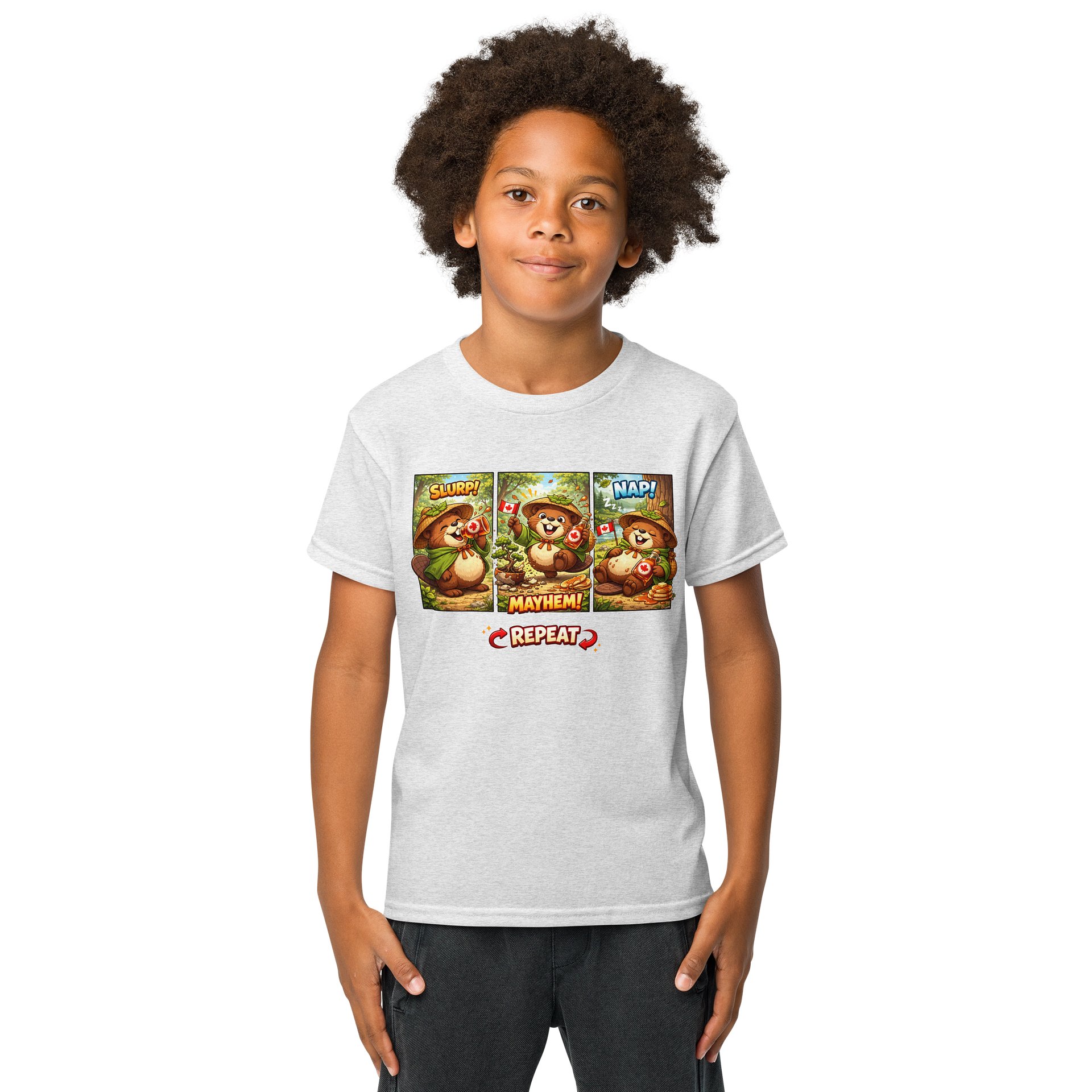 CANUKI Maple Mayhem Youth Tee product image (9)