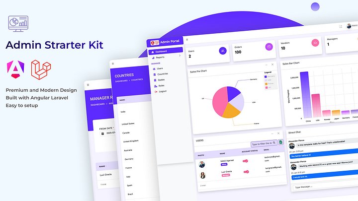 Angular Laravel Starter Kit product image (1)