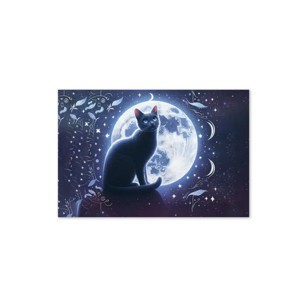 Greeting Card: Black Cat product image (10)