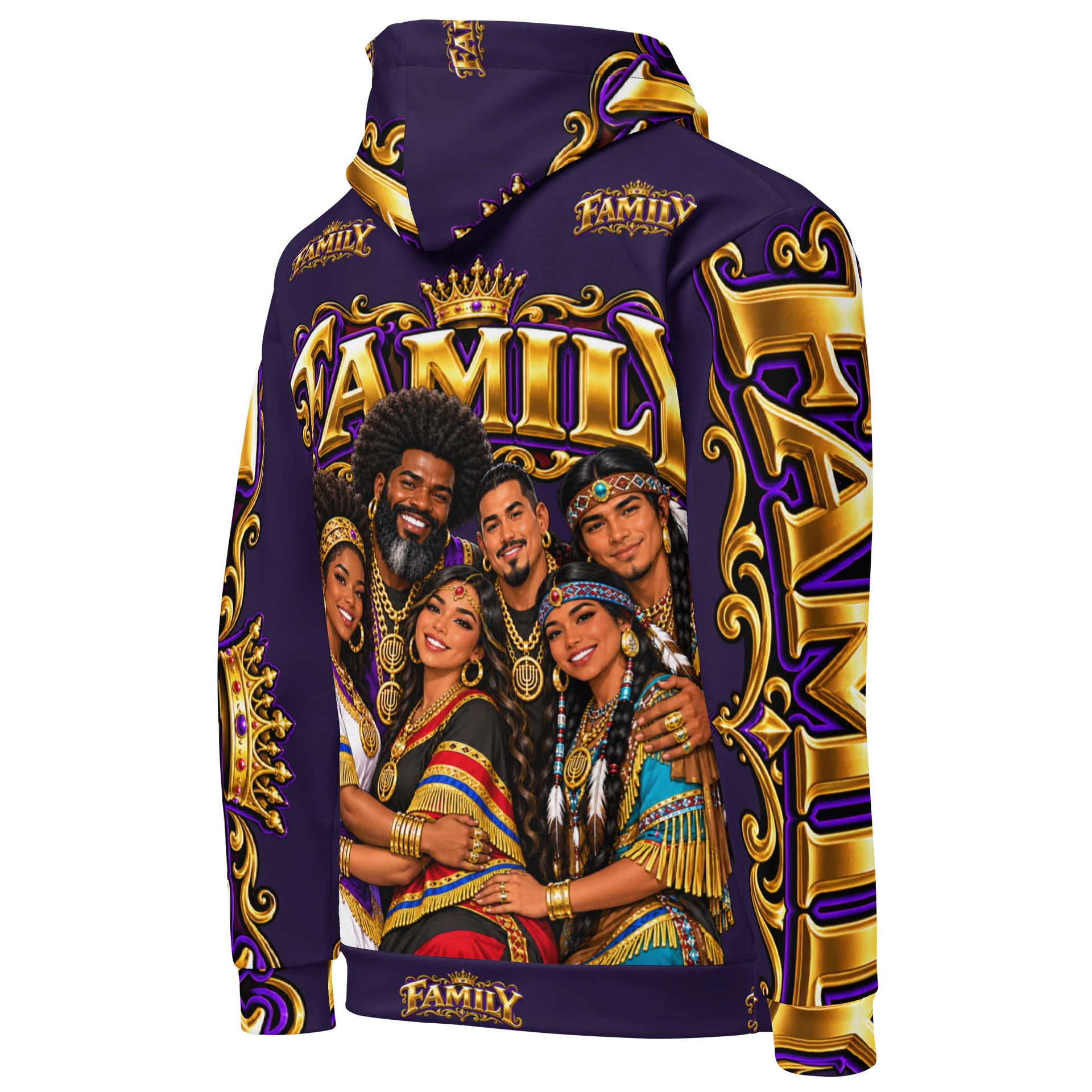 Family Crown Graphic Hoodie product image (5)