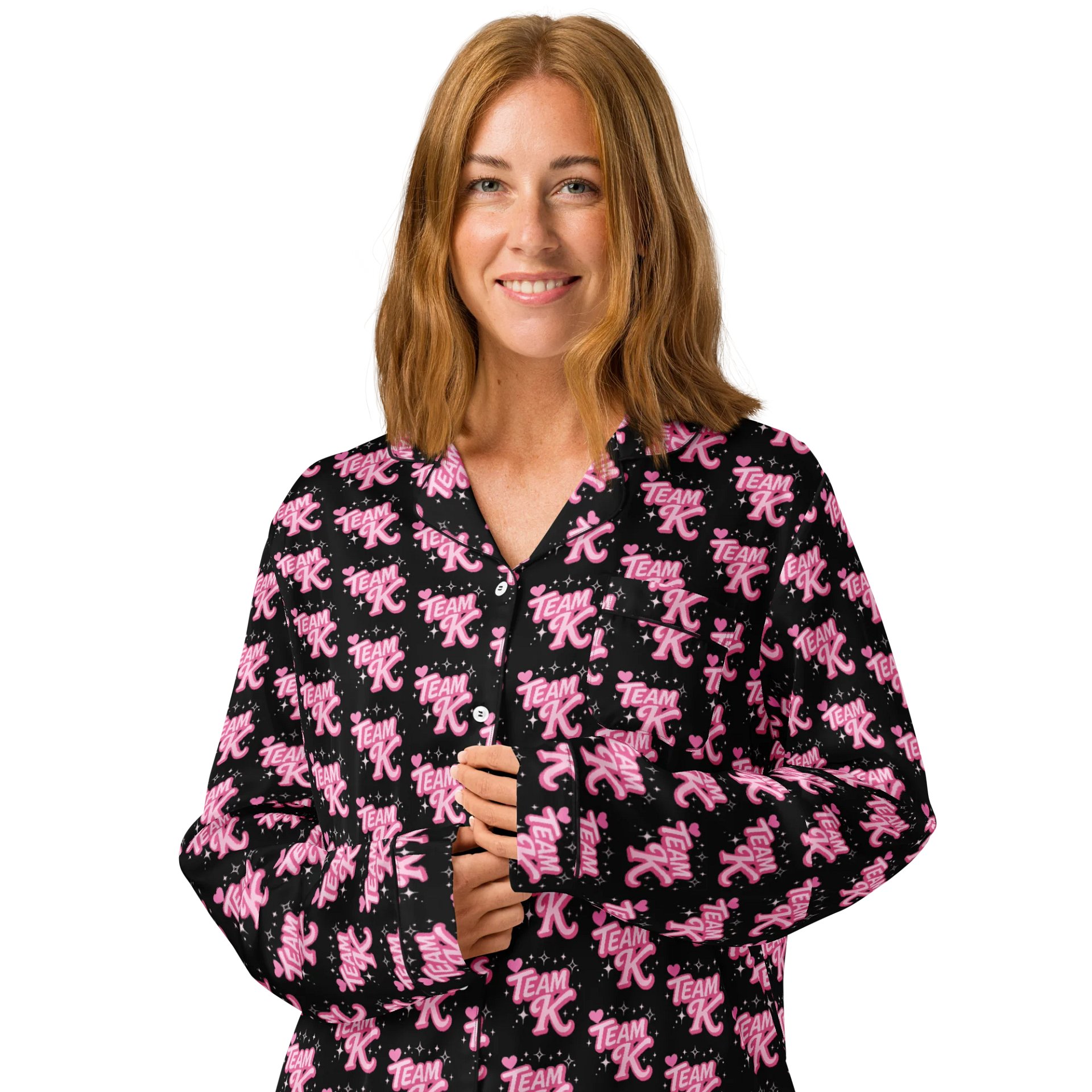 K's WORLD Women's Long Sleeve Pajama Top product image (3)