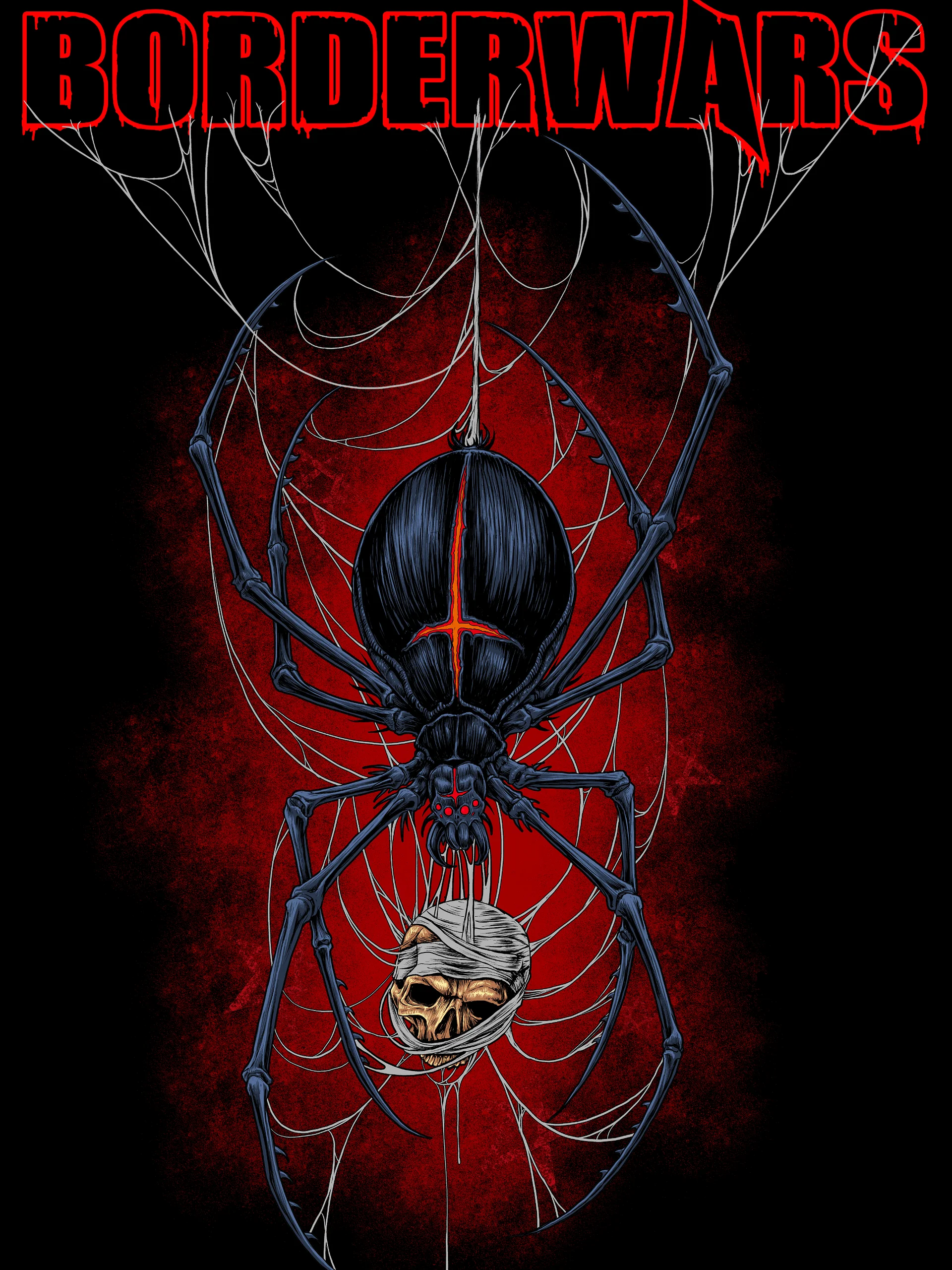 Spider n Skull Tshirt product image (3)