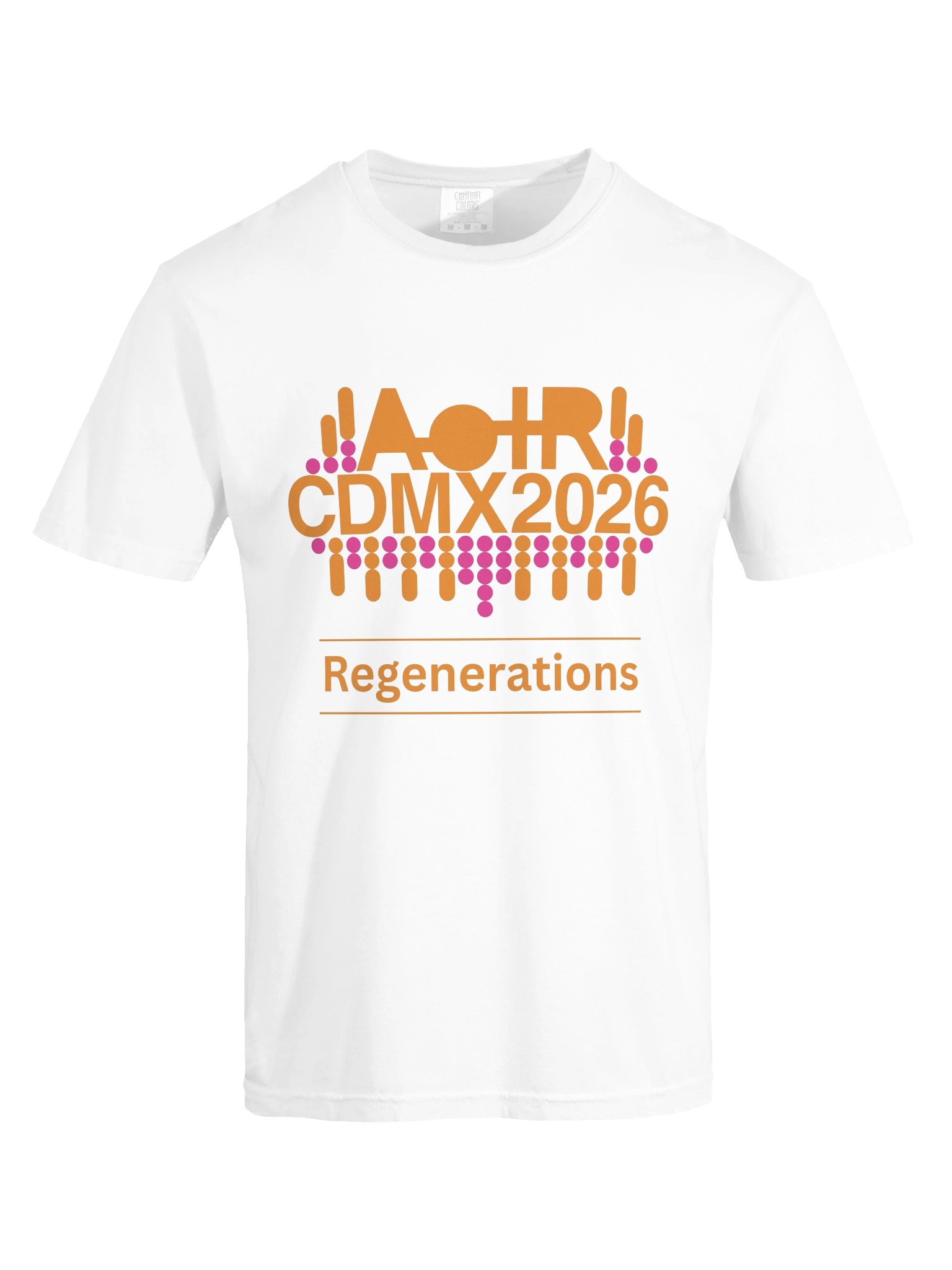 AoIR2026 Regenerations Unisex Conference Tee - Orange product image (5)
