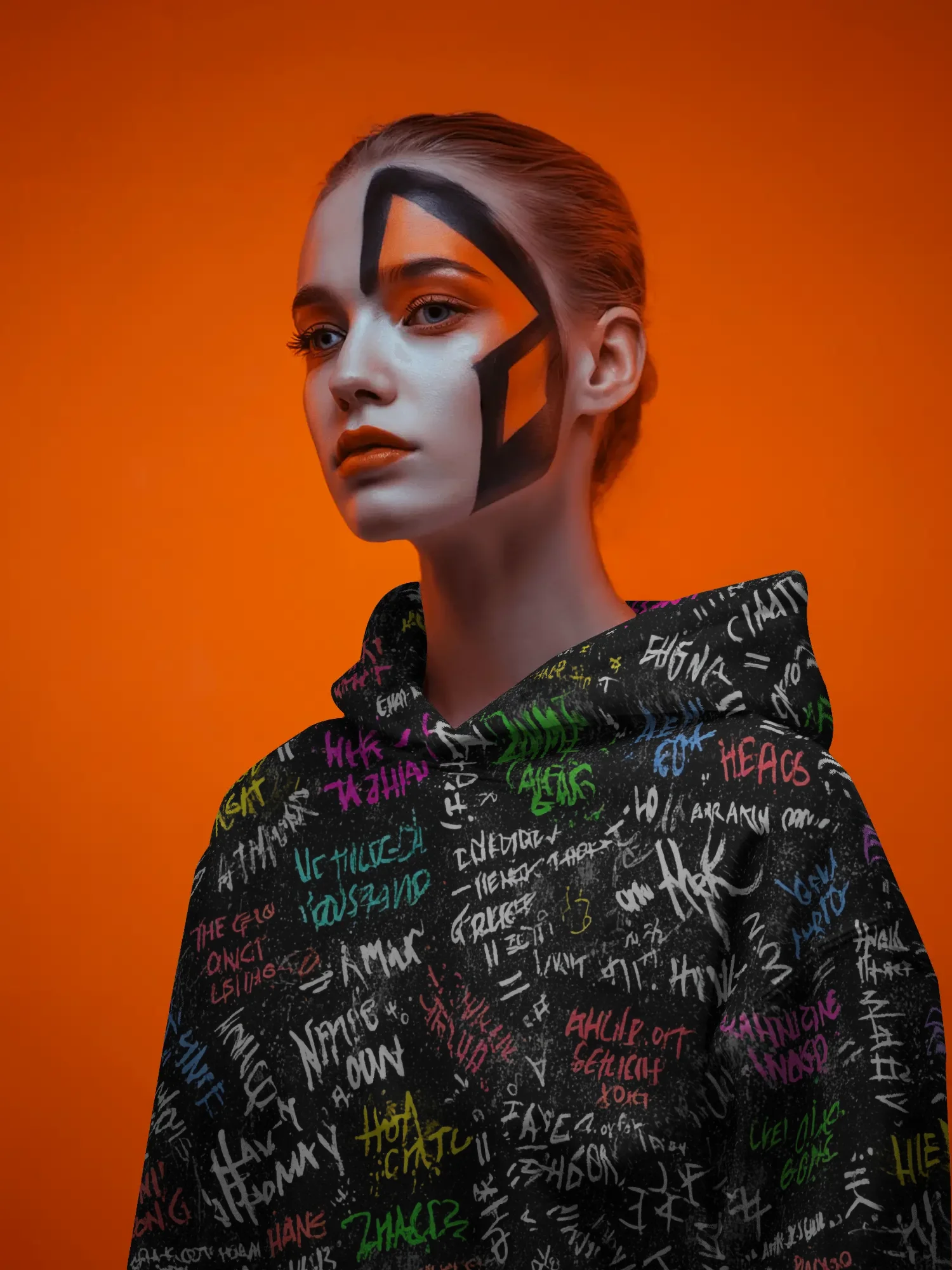 PSYCHO – Thought Loop Series - Canvas Hoodie product image (2)