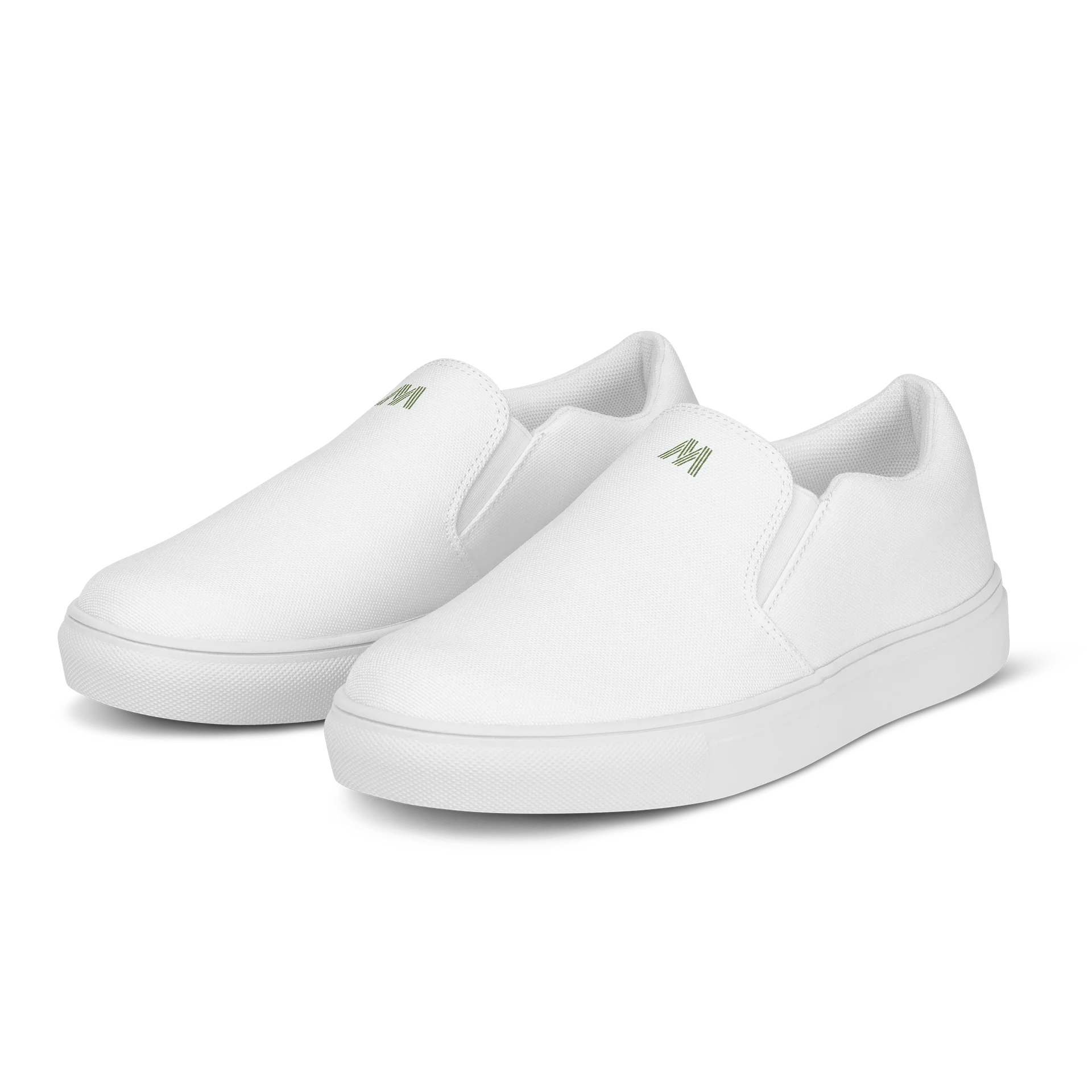 Olive "W" Men's Slip-On Shoes product image (3)