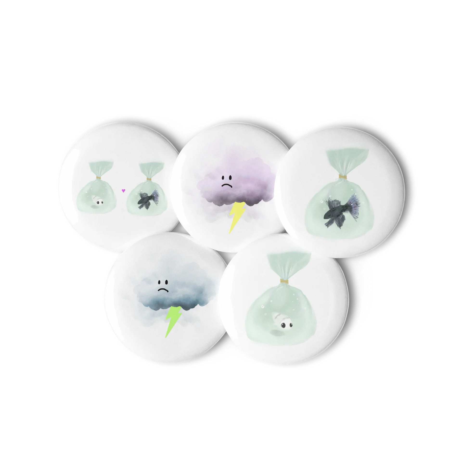 Set of 5 Pins product image (3)