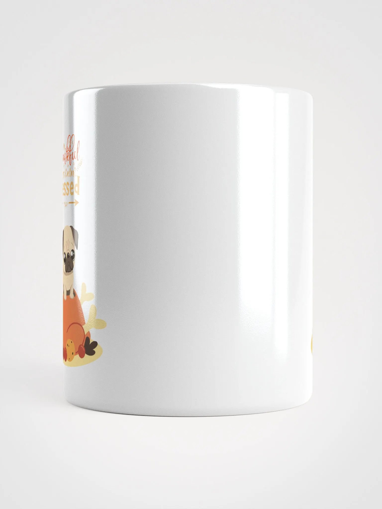 Autumn Pug Thanksgiving Mug product image (5)