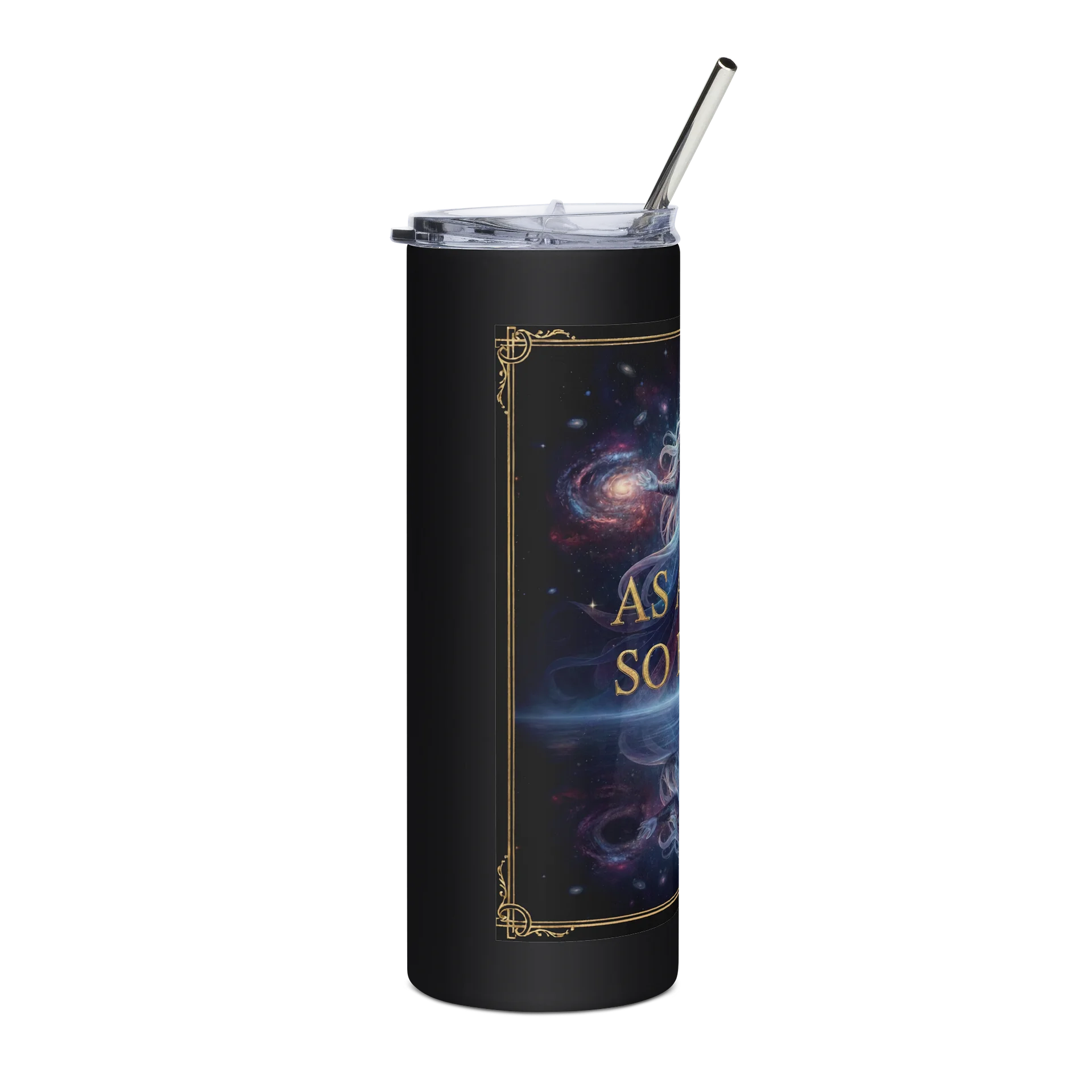 Ethereal Galaxy Stainless Steel Tumbler product image (4)