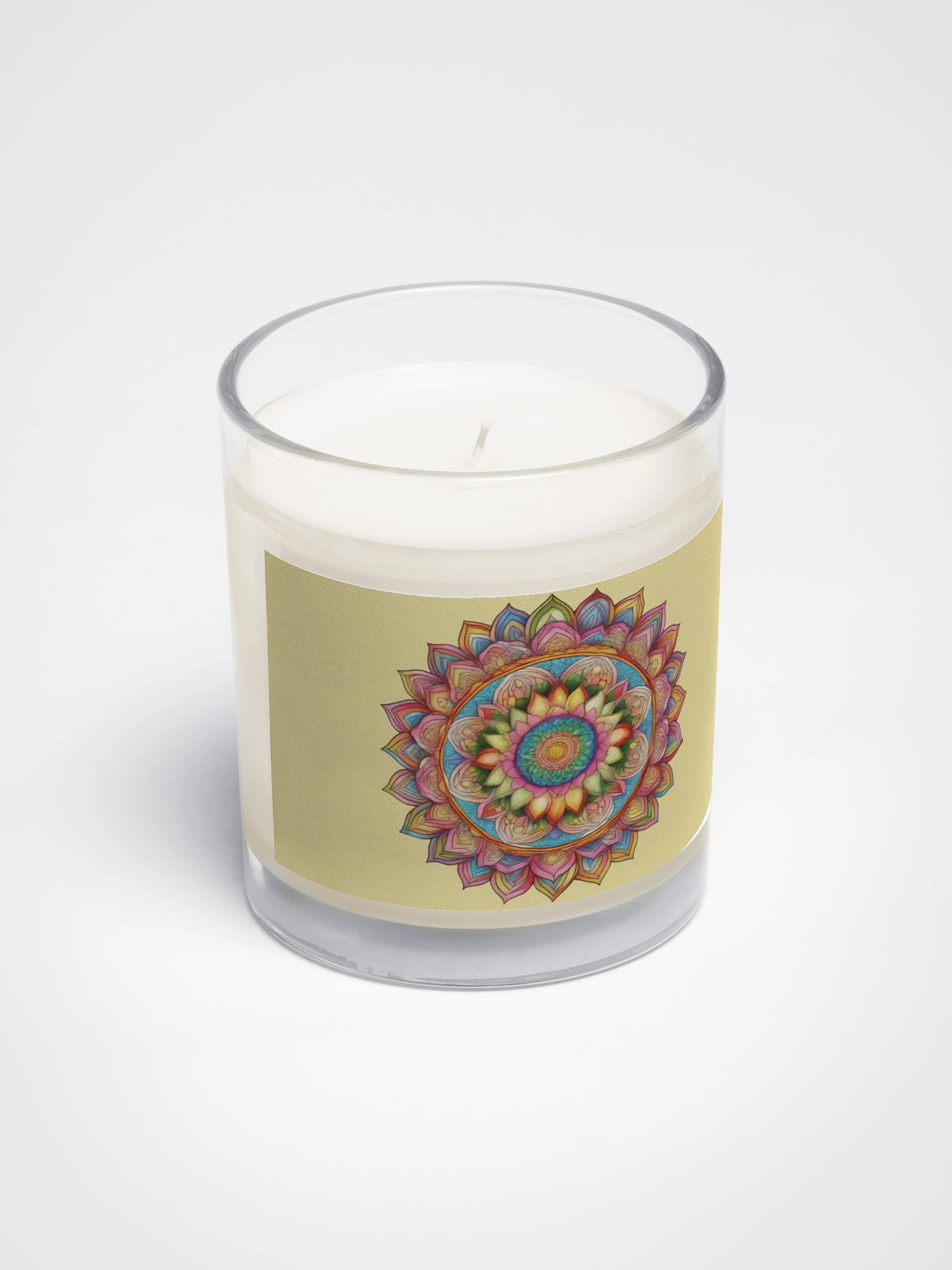 Golden Bloom Mandala - Soy Candle product image (3)