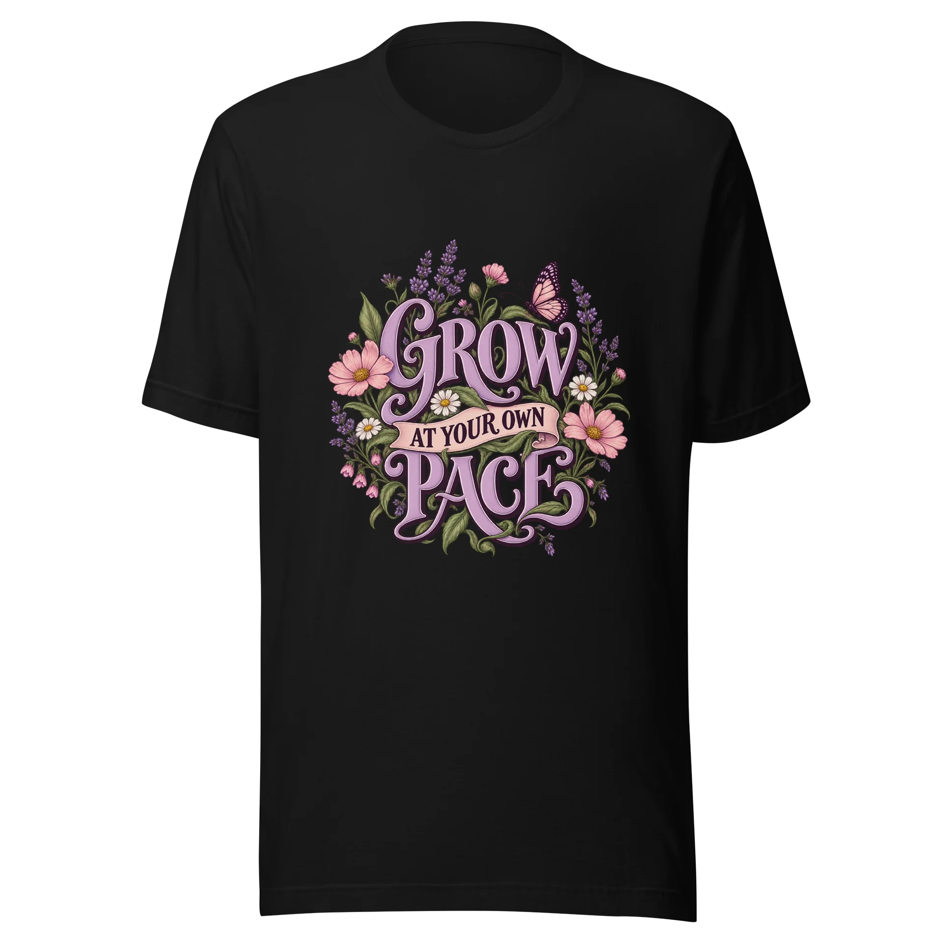 Grow at Your Own Pace Floral Tee product image (1)