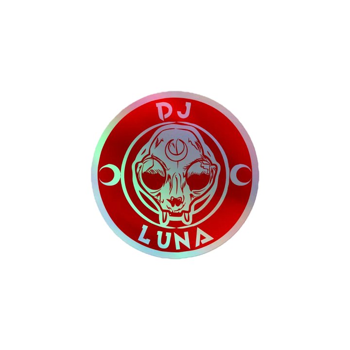 Holographic Luna Sticker product image (1)