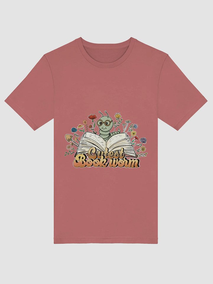 Cutest Bookworm T shirt all Colors - Large Print product image (2)