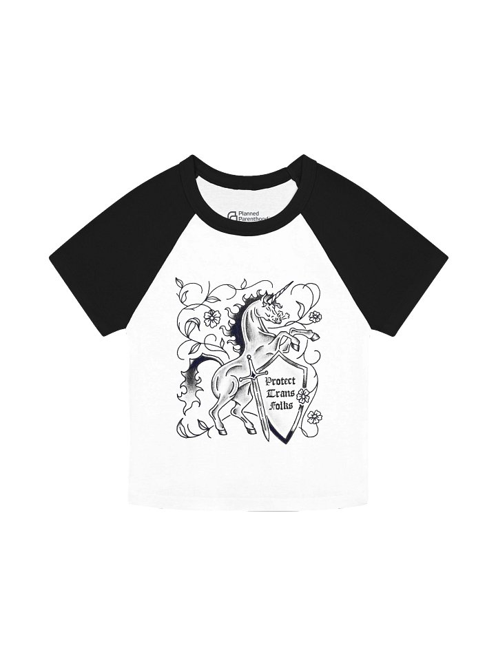 Protect Trans Folks Baby Tee product image (1)