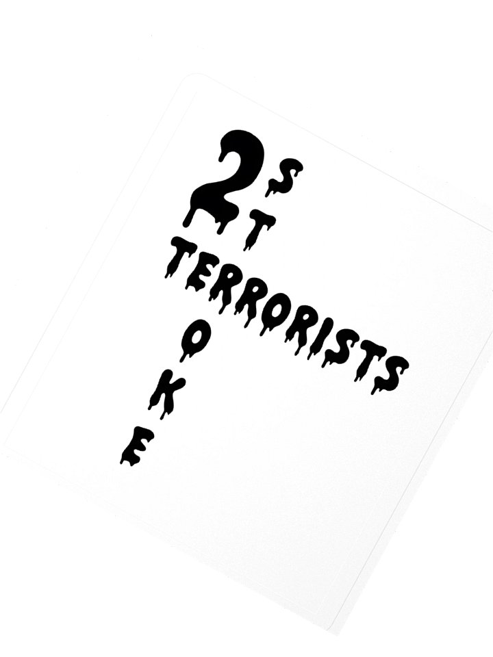 2ST CROSS STICKER product image (1)