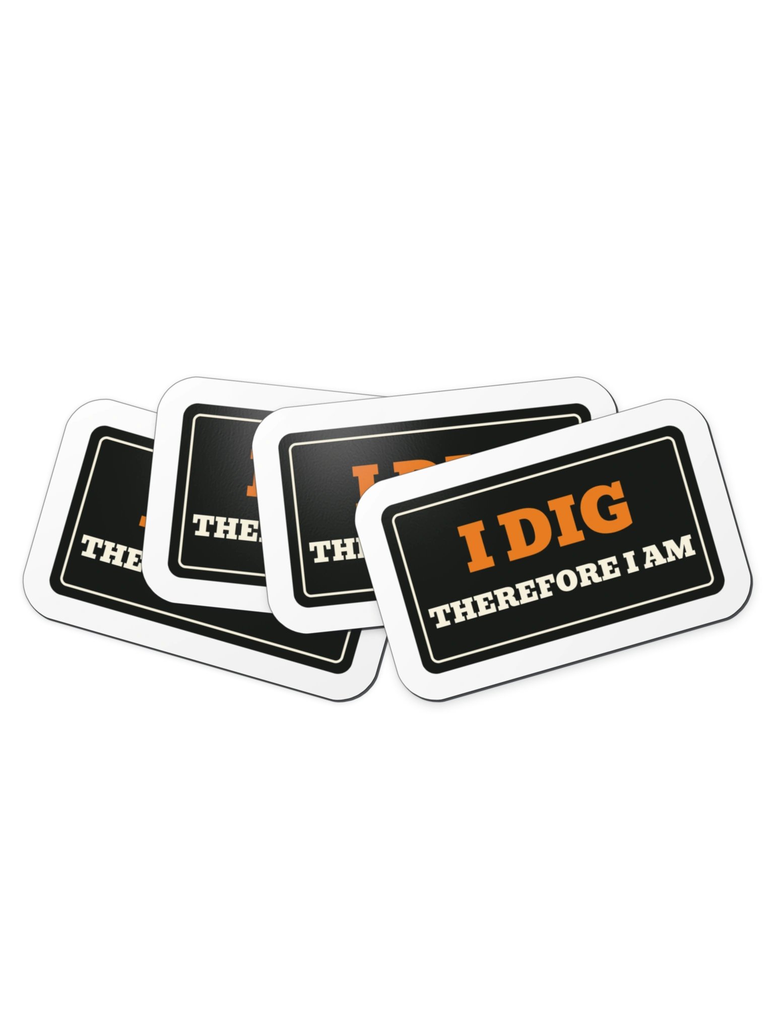 I dig therefore I am — Toolbox Magnet product image (8)