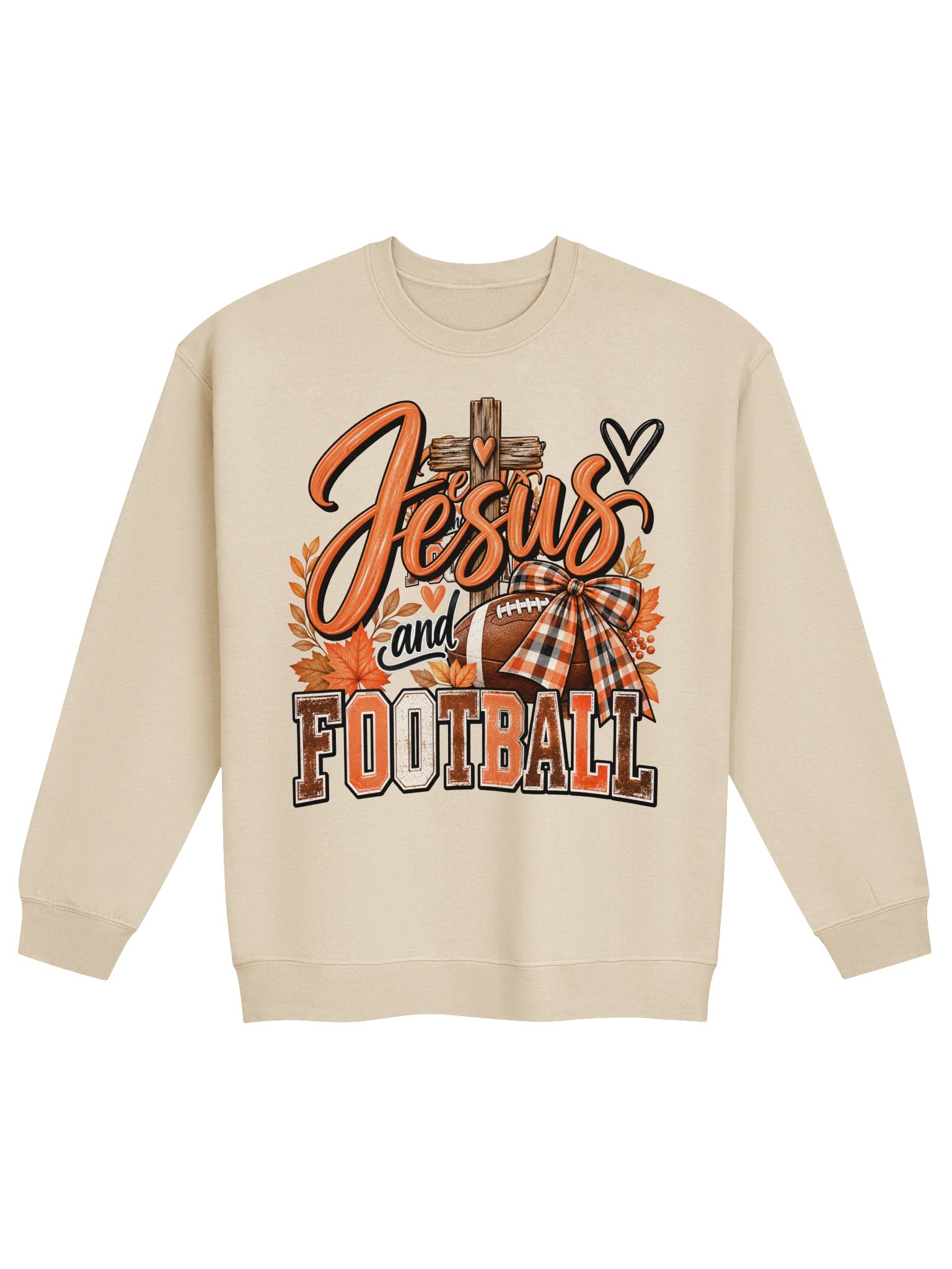 Jesus and Football Fall Crewneck product image (1)