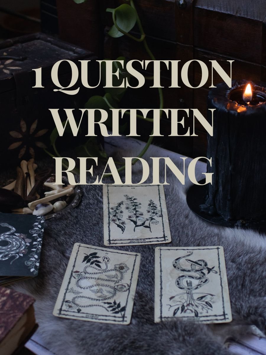 Written Tarot Reading (one question) product image (1)