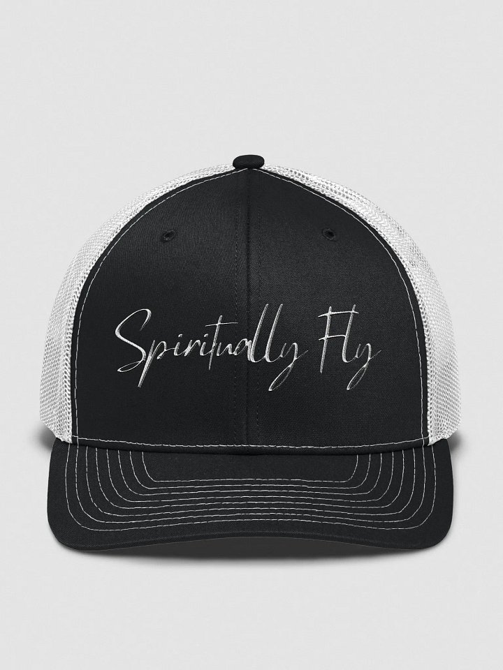 Spiritually Fly Trucker Hat (Embroidered) product image (1)