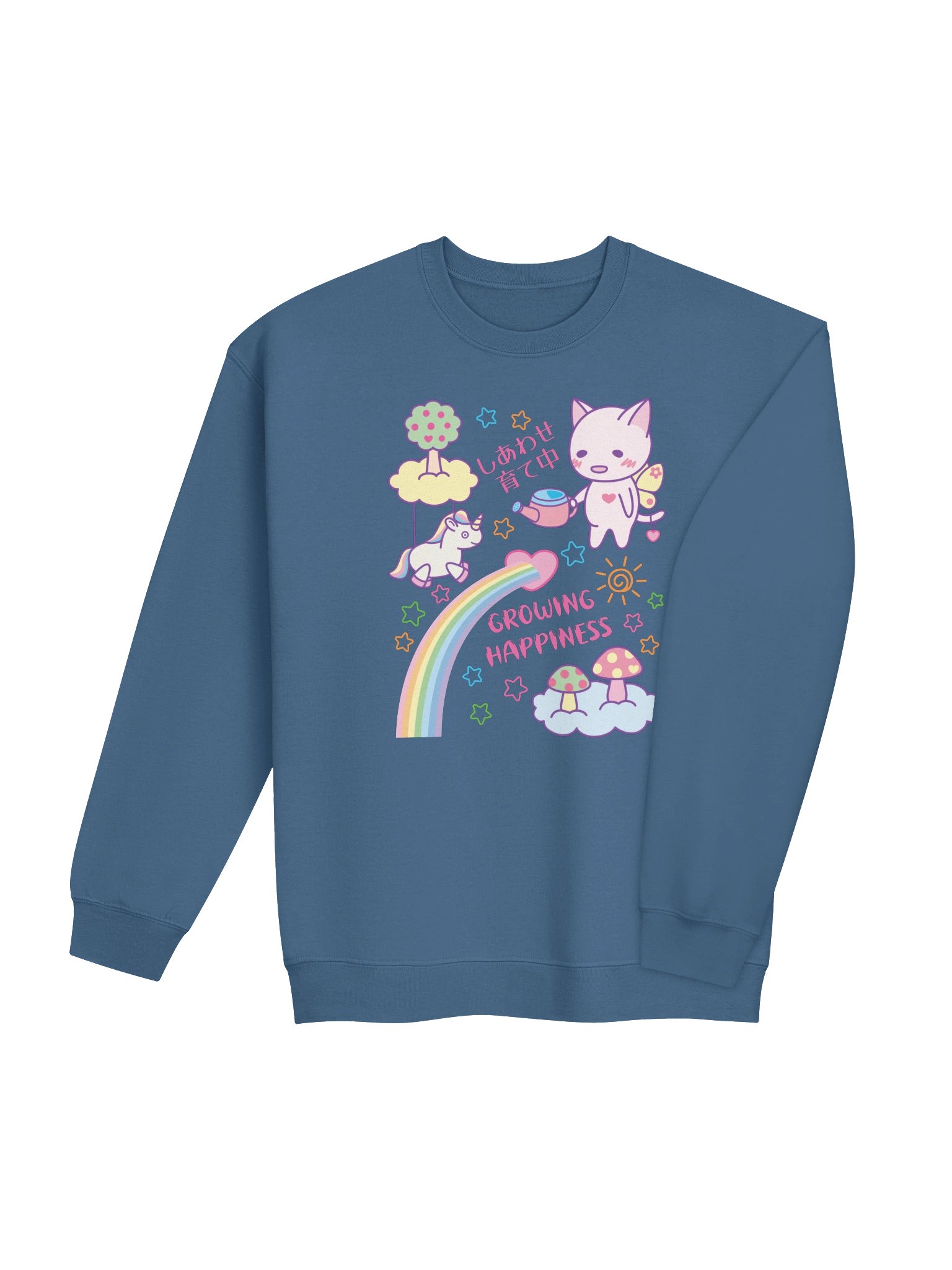 Happy Butterfly Cat - Unisex Adult Sweatshirt product image (3)