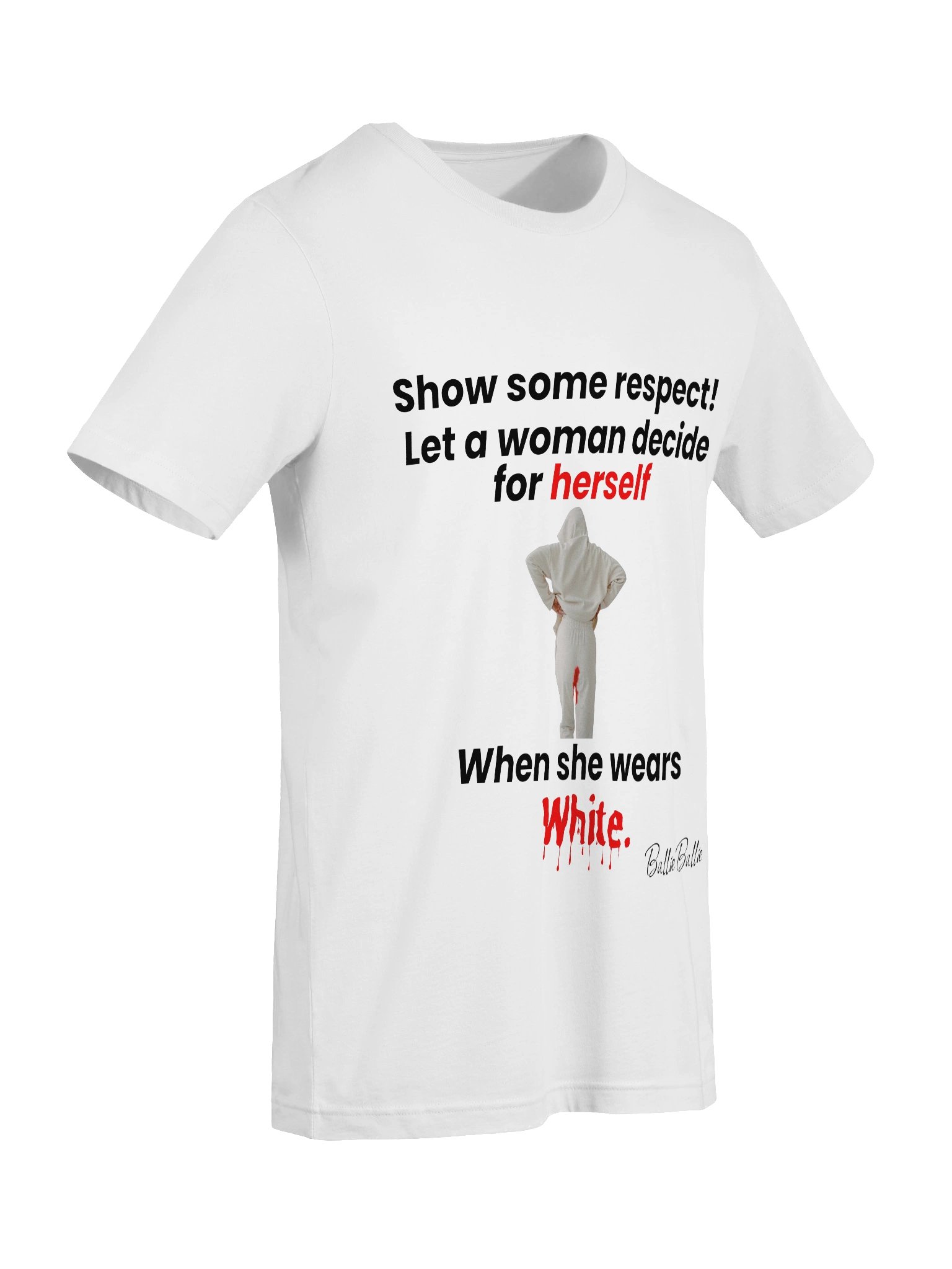 Show some respect! Let a woman decide for herself when she wears white. product image (9)