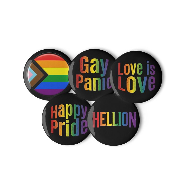 Hellion - Pride Month Collection - Button Pins product image (2)