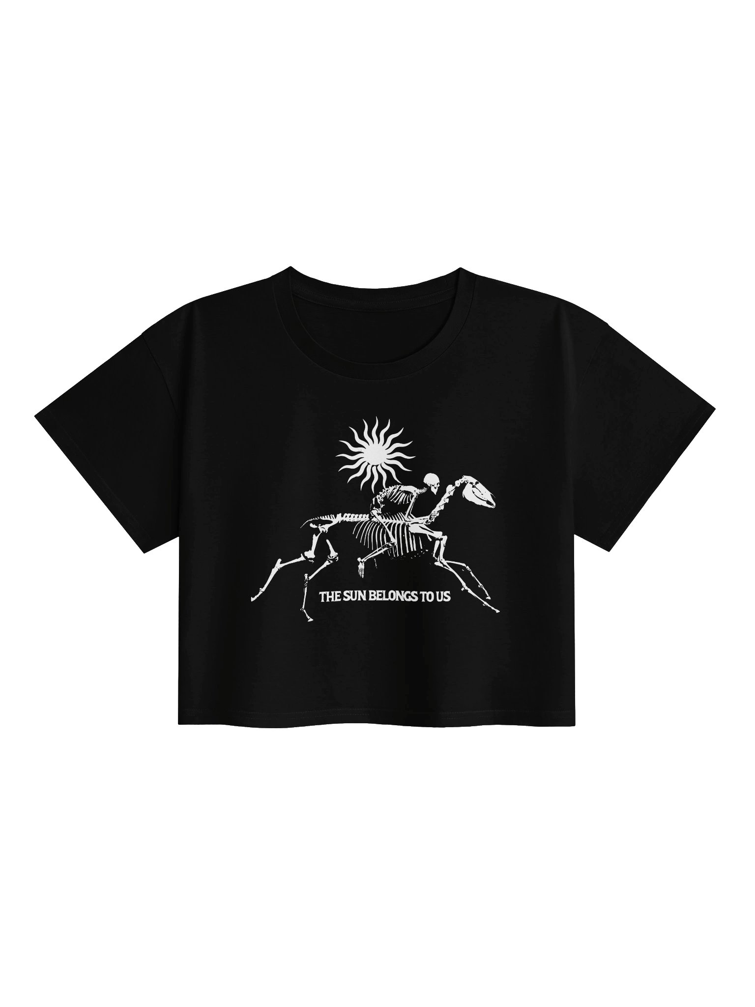 THE SUN BELONGS TO US LOGO CROPTOP product image (1)