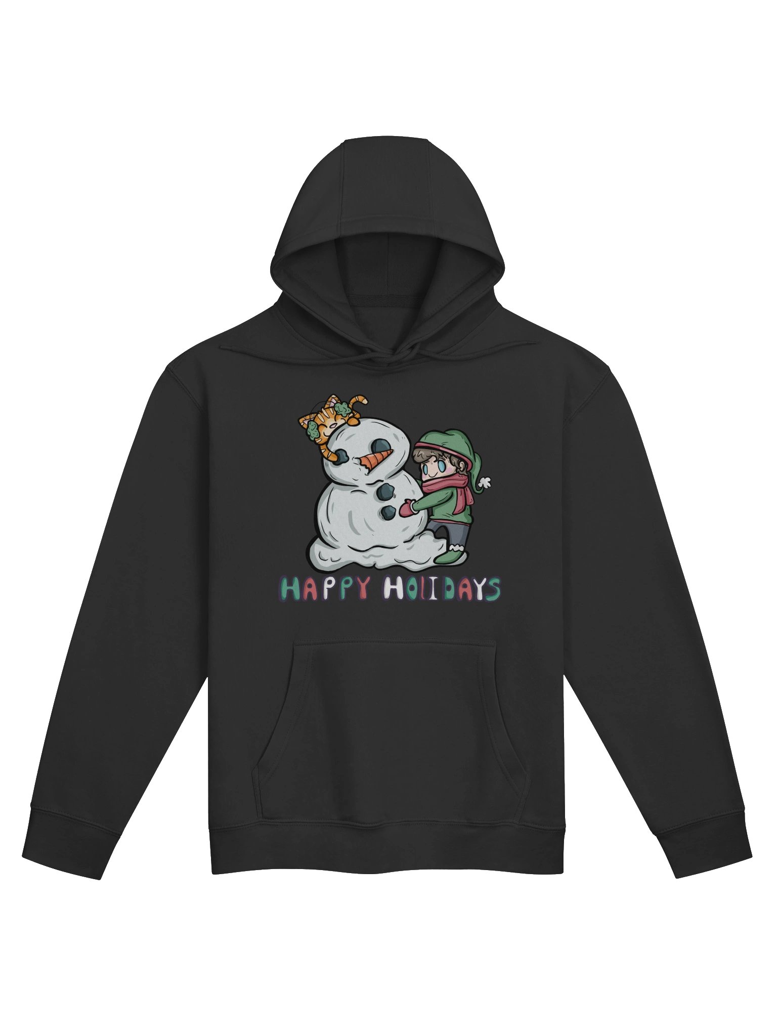 Arcade Warrior Happy Holidays Unisex Hoodie Christmas 2025 product image (1)
