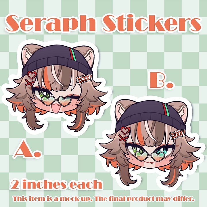 Smitten Seraph Stickers product image (2)