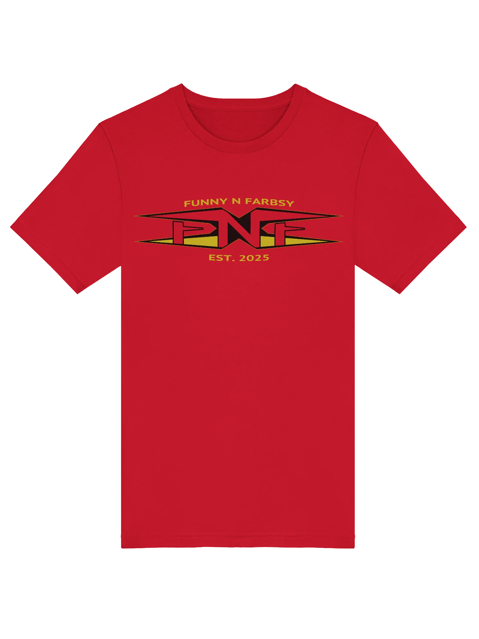 FunnyNFarbsy Impactful Challengers Wrestling Shirt (Red) product image (13)
