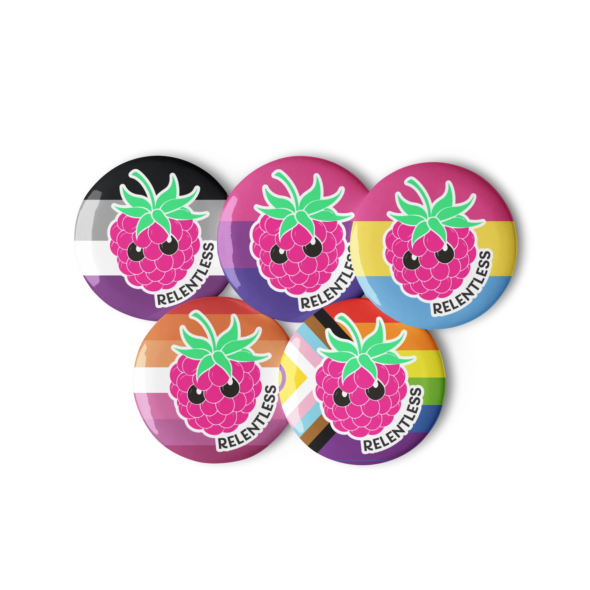 Raspberry Jam Pins (Pride Set #1) product image (2)