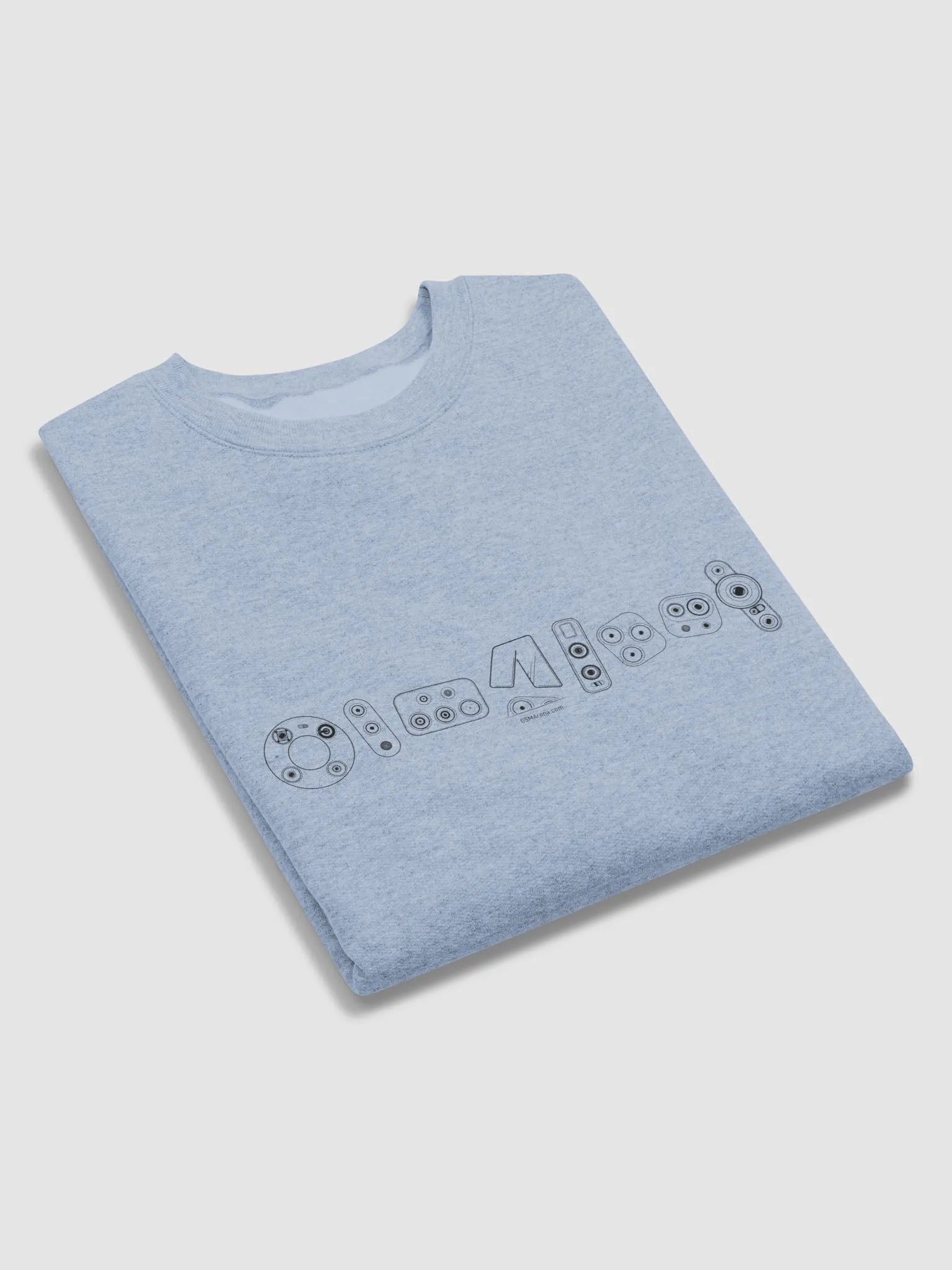 Camera Islands Crewneck (On Light) product image (4)