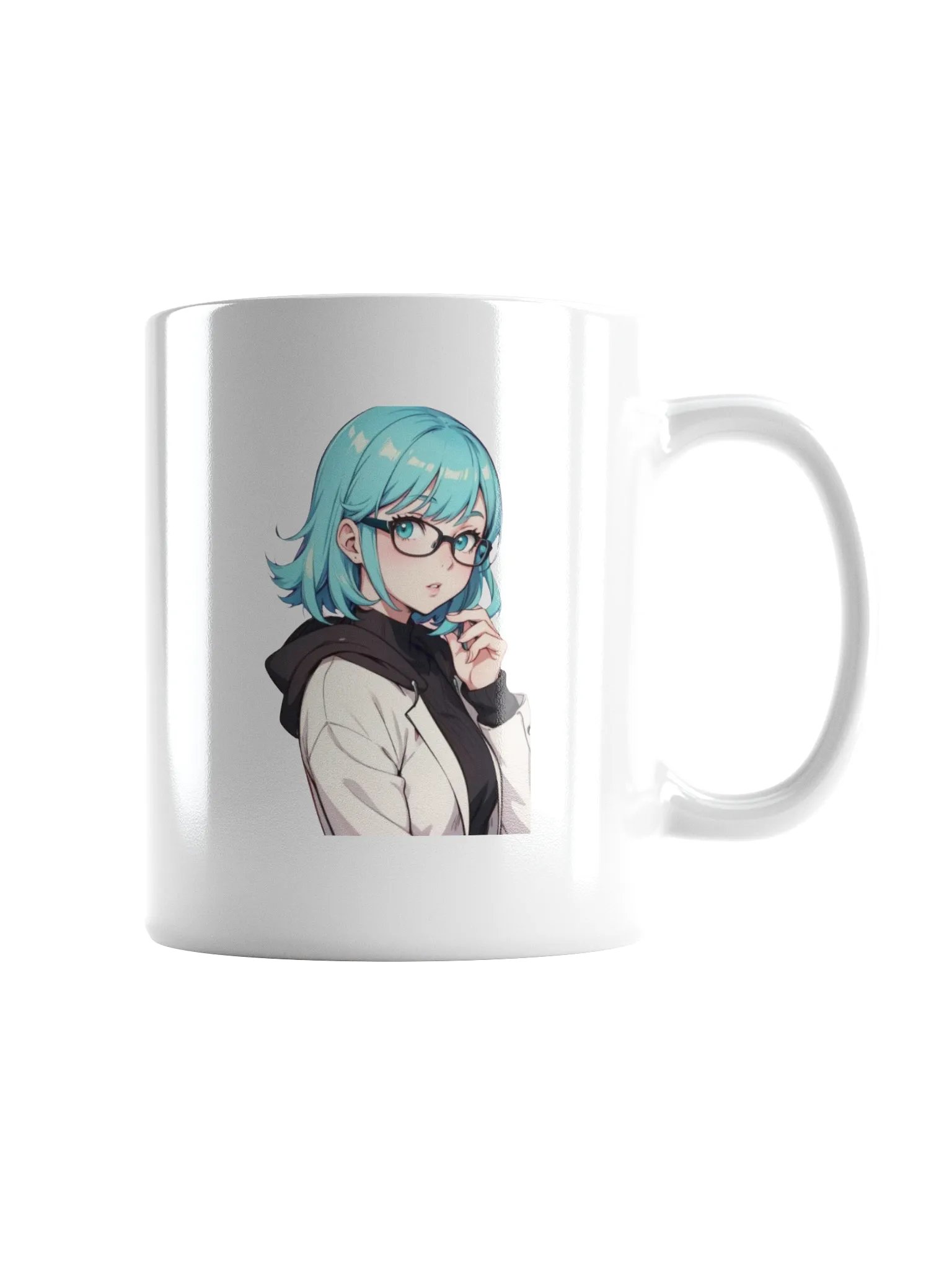 (AQUA WAIFU) K White Mug product image (1)