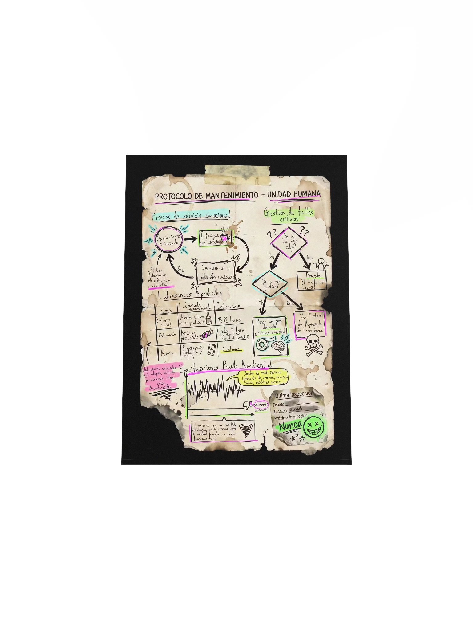 Protocolo de Mantenimiento Humano [ESPAÑOL] product image (8)