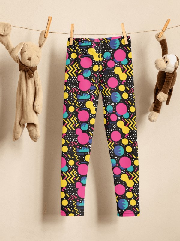 90s Abstract BlastOff JumpActive Leggings product image (2)