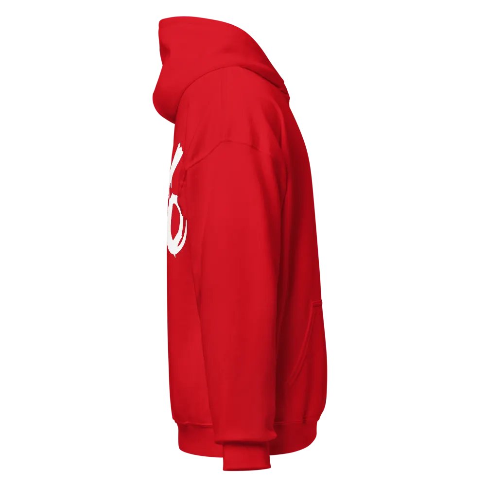 Hoodie Red Large Backprint product image (5)