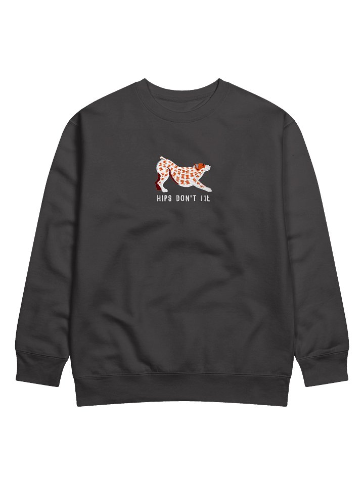 Hips Don't Lie Sweatshirt (Embroidered) of an Australian Cattle Dog(Red Heeler) product image (4)