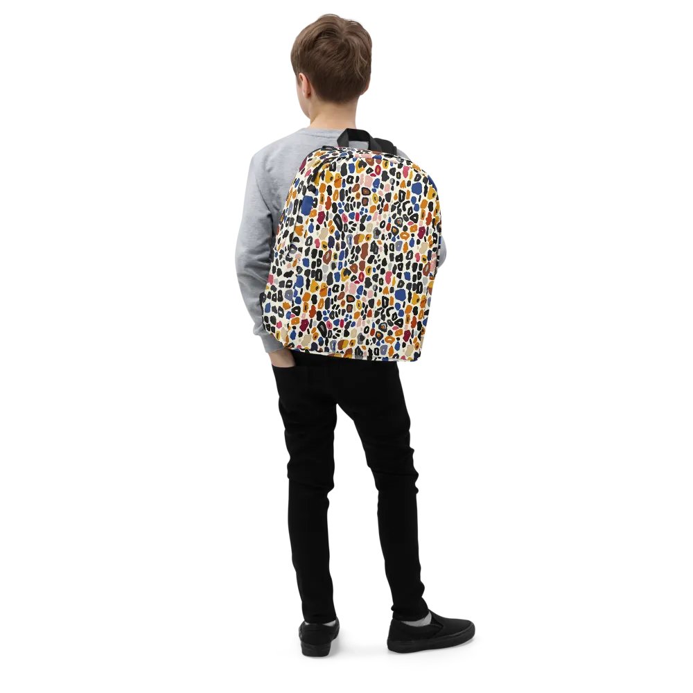 Eclectic Leopard Print Laptop Backpack product image (6)