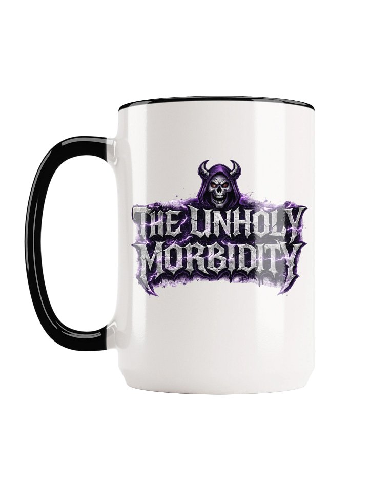 ''The Unholy Morbidity'' Ceramic Mug with Color Inside product image (1)