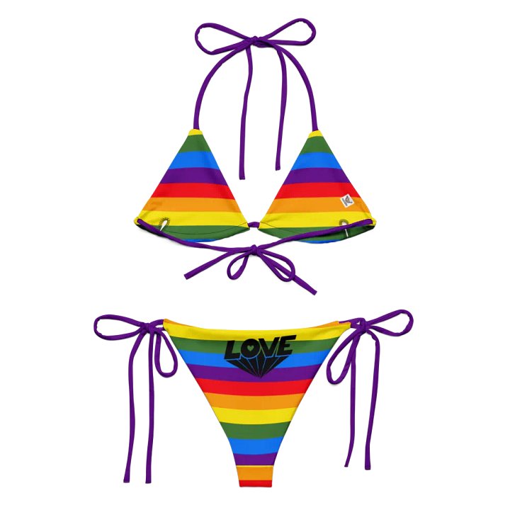 Rainbow Dreams Recycled Bikini Set product image (1)