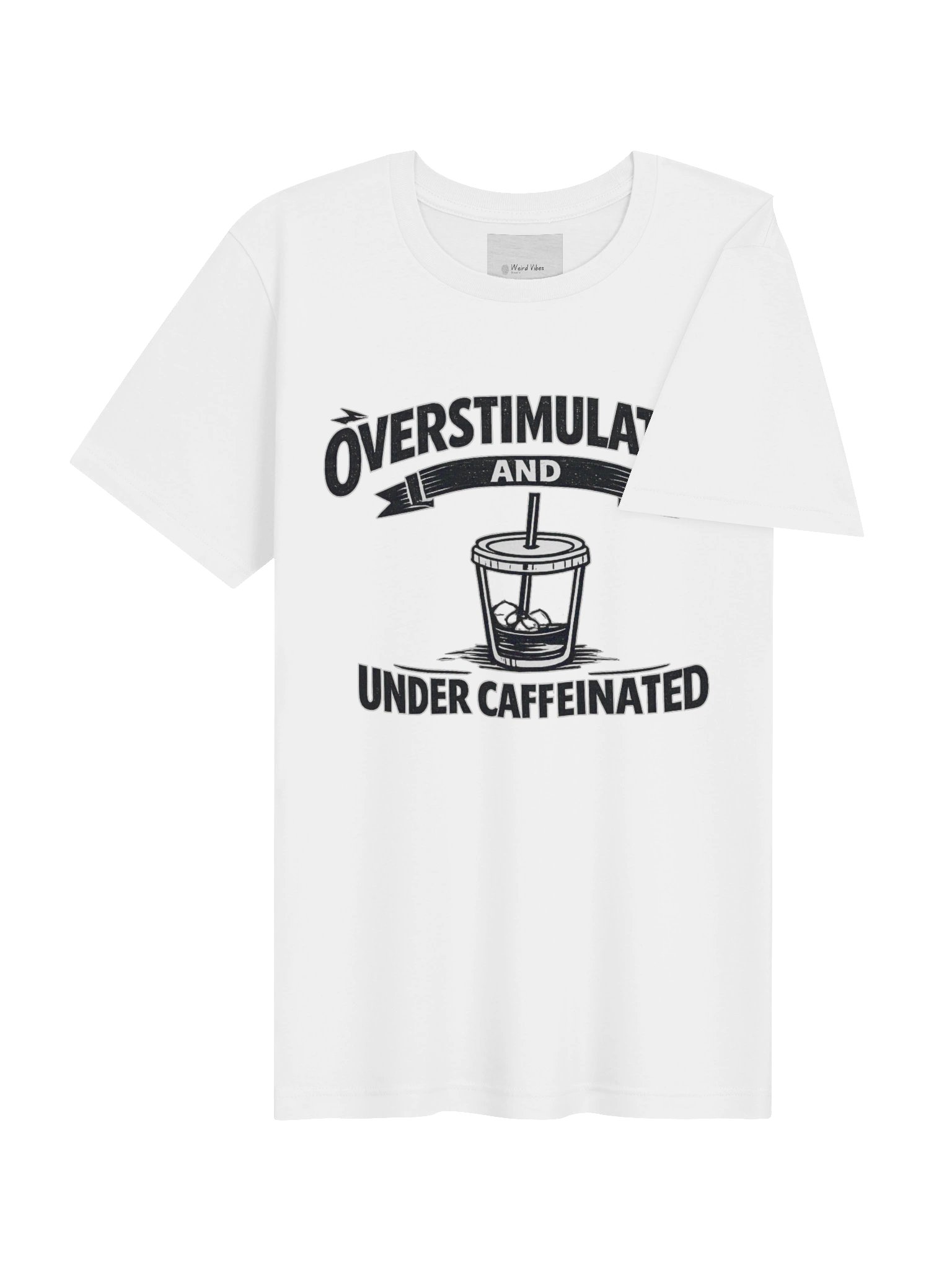 Overstimulated- Light Color Tee product image (4)