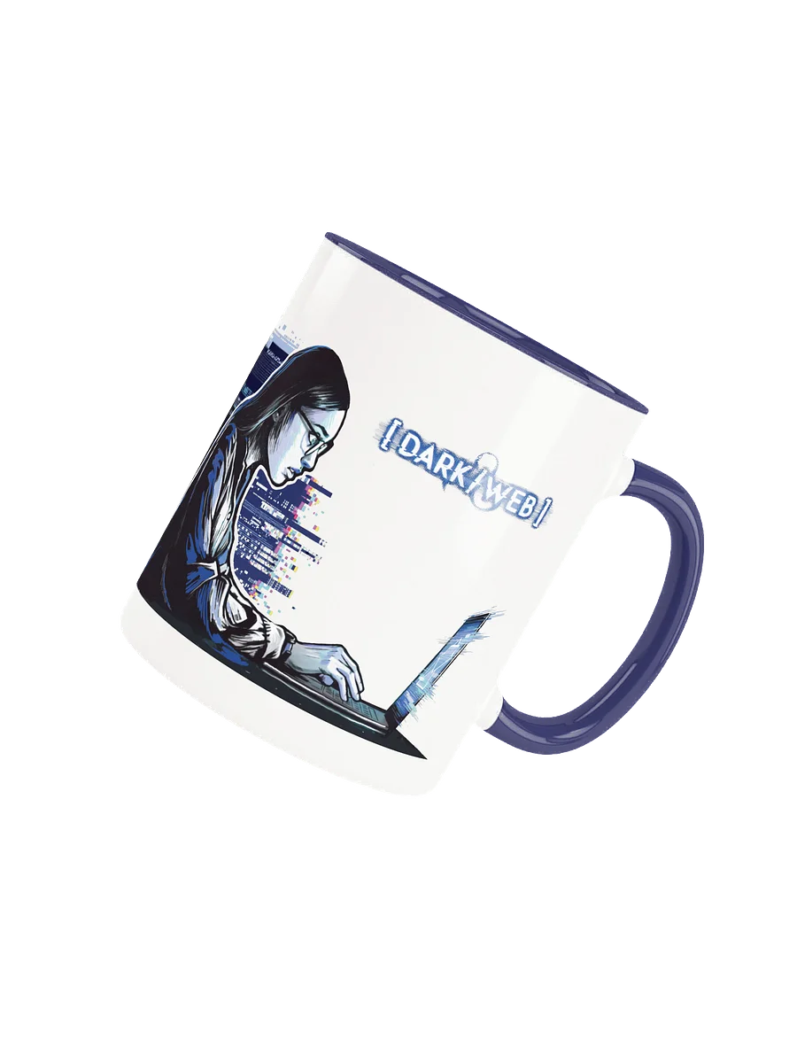 [DARK/WEB]: "EMAIL FROM MOLLY!" Blue Coffee Mug product image (4)