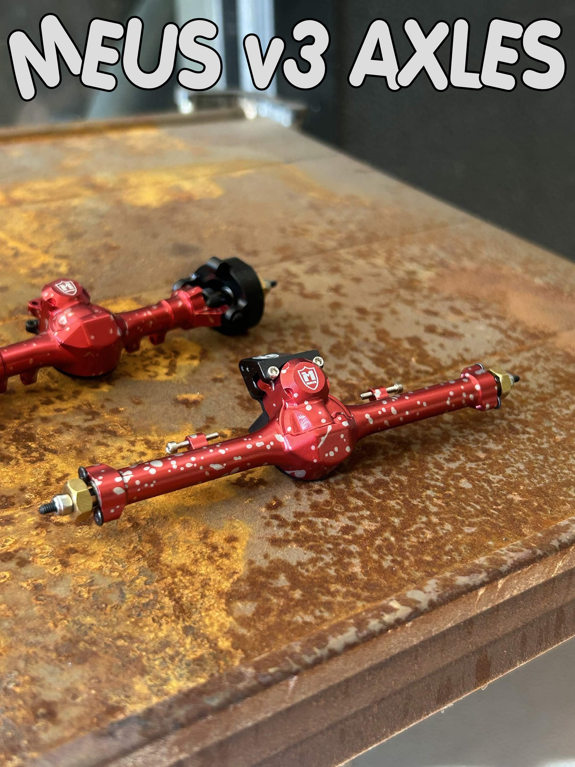 CRIMSON SPARK Meus v3 Metal Axles product image (1)
