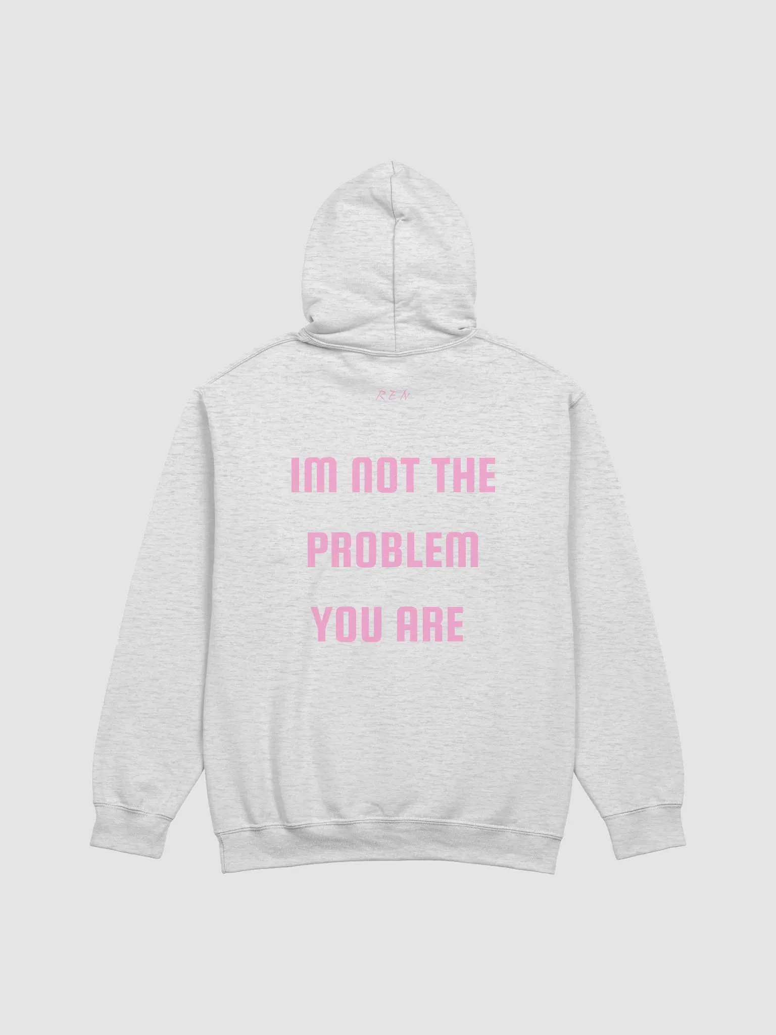 not the problem hoodie product image (1)