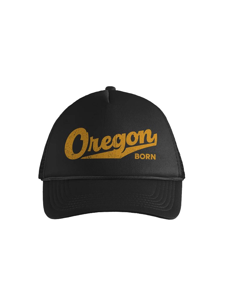 Oregon Born with Swash Foam Trucker Hat product image (1)
