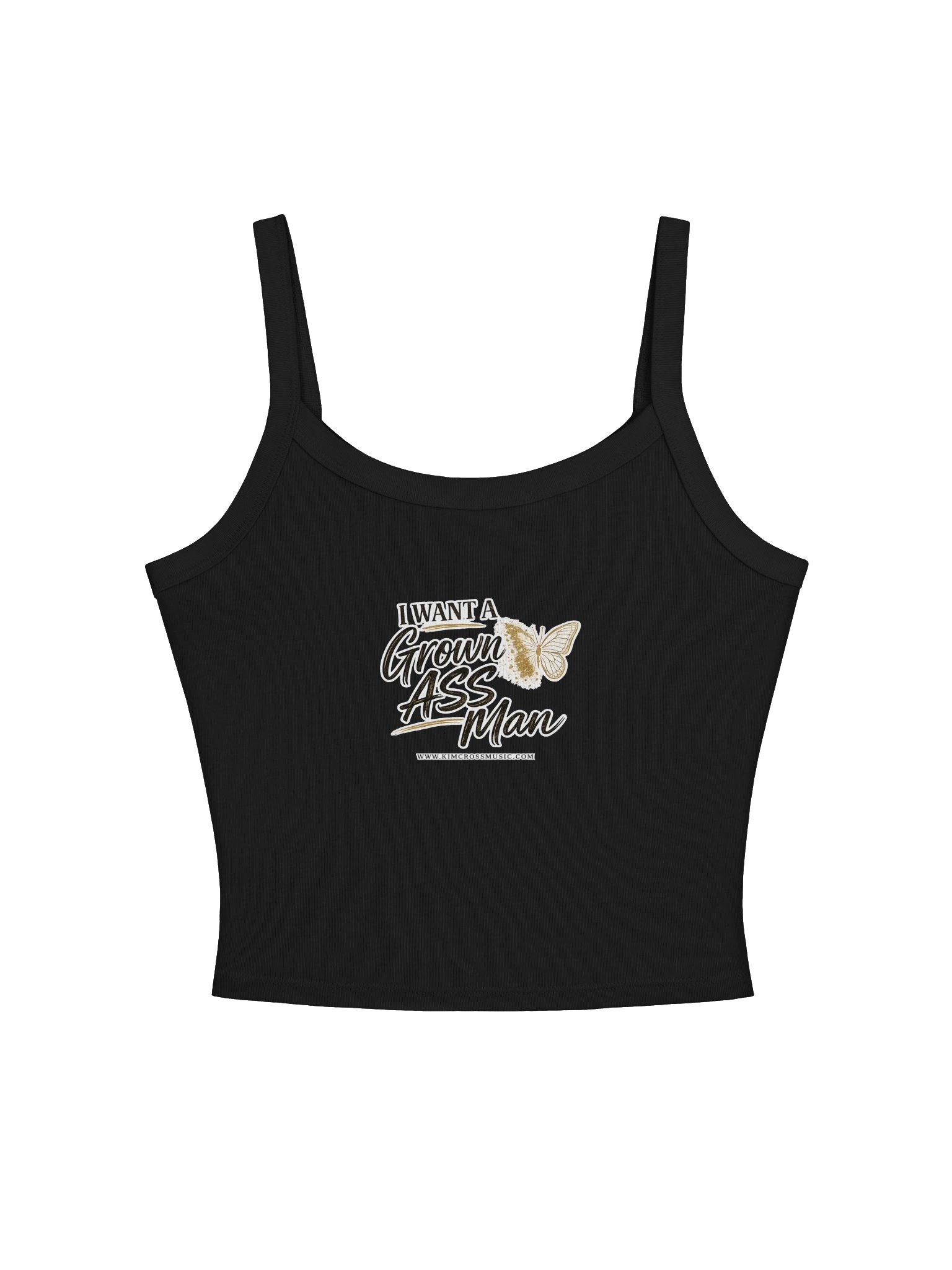 I Want a Grown Ass Man – Bella+Canvas Women's Micro-Rib Tank Top product image (6)