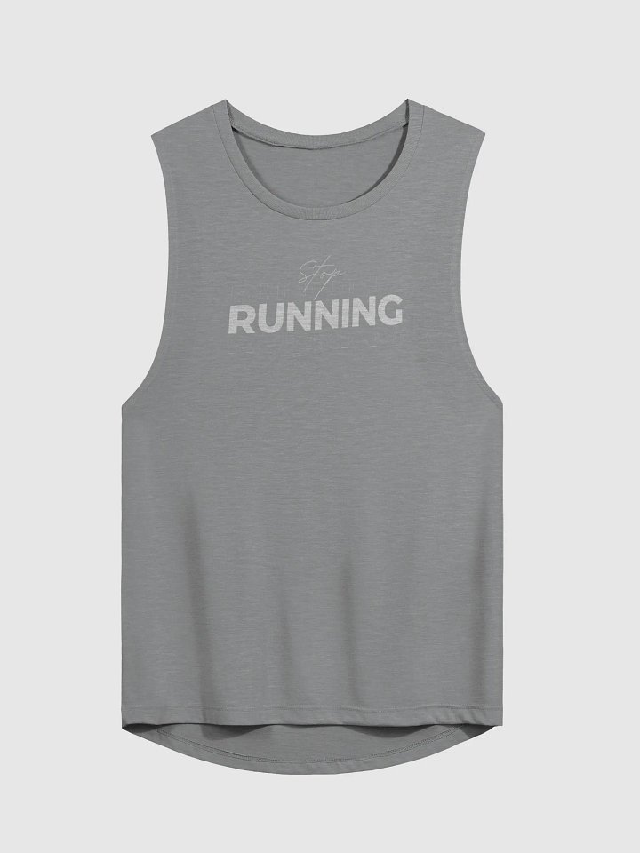 Women's Stop Running Muscle Tank product image (3)